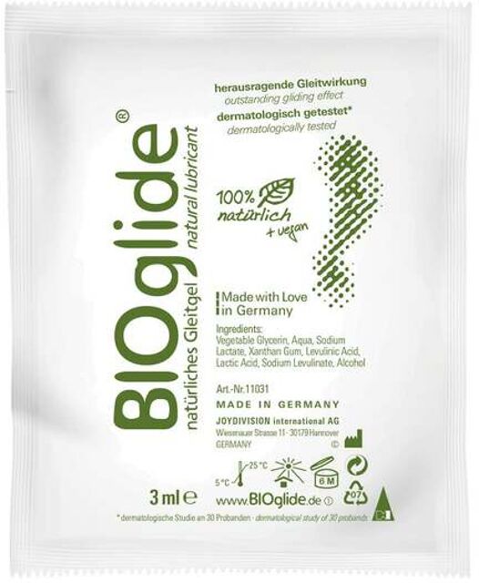 Dosette 3 ml Lubrifiant BIOglide Naturel 2