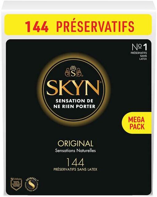 Manix Original Boîte de 144 Transparent 4