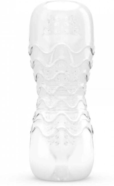 Masturbateur Réversible Double Oo Transparent 4