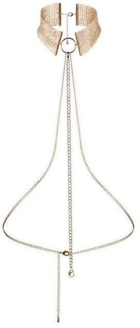 Collier en Mailles Métalliques Désir Métallique Or