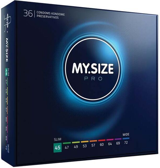 45mm Préservatifs Boîte de 36 Transparent 4