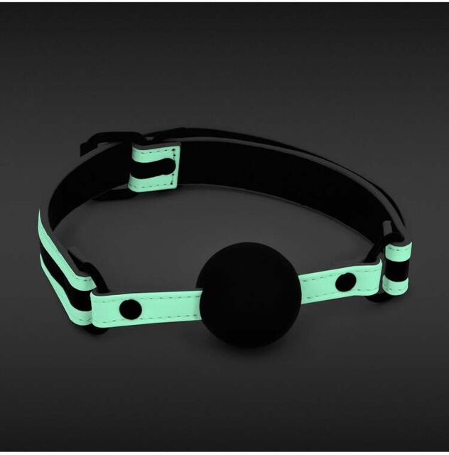 Bâillon Boule GLO In The Dark Bondage Phosphorescent