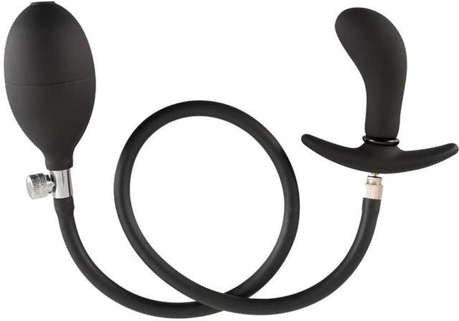 Plug Anal Gonflable Inflatable Plug Noir