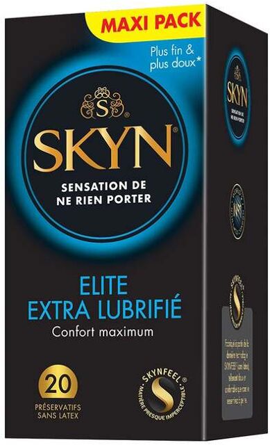 Préservatifs Elite Extra Lubrifié Boîte de 20 2