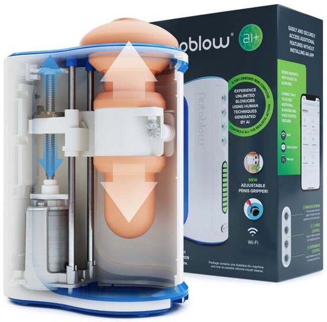 AI+ Masturbateur Automatique Connecté Blanc 6