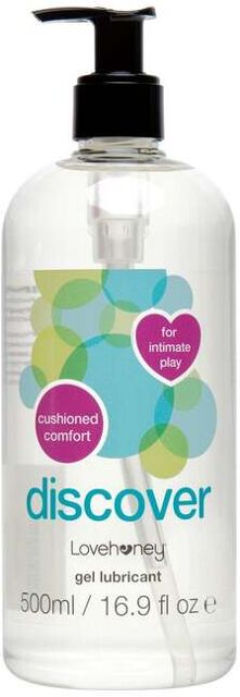 Lubrifiant Anal Eau Discover 500 ml 2