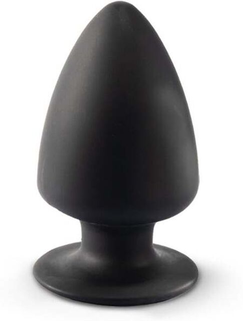 Plug anal XXL 13 cm Model 1 Noir