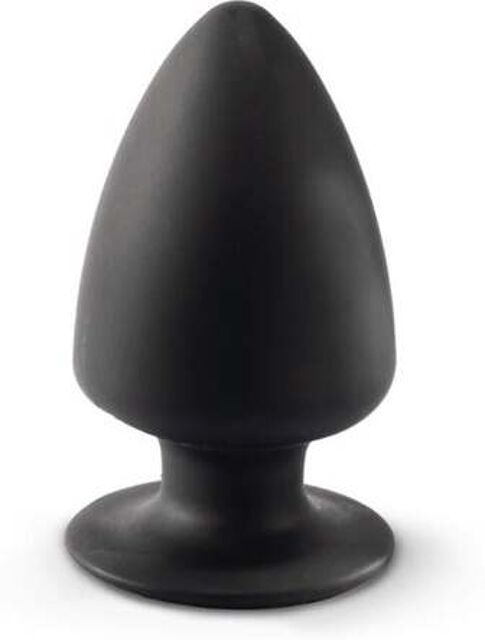 Plug anal 8 cm Model 1 Noir 2