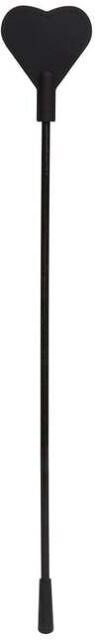 Cravache coeur silicone Skip a Beat Noir 2