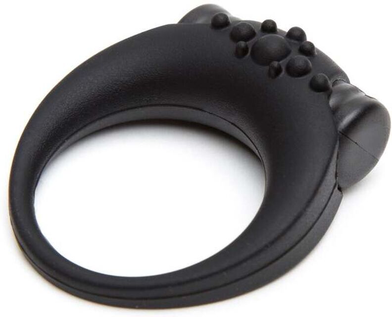Anneau Vibrant Silicone Supersex Love Ring Noir 2