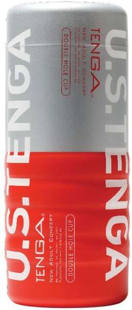 Masturbateur Ultra Size Double Hole Cup Rouge 2