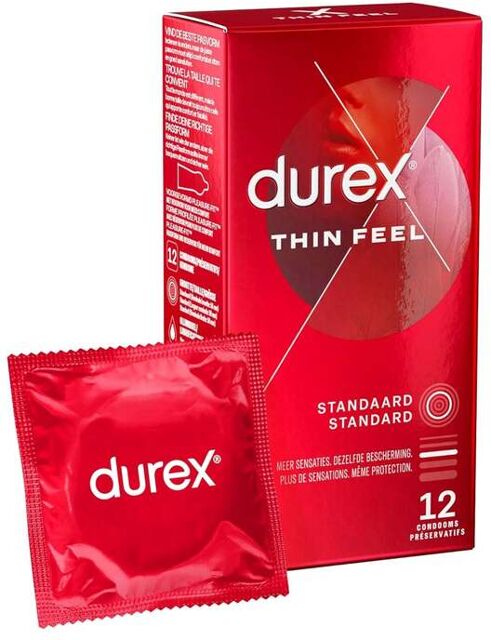 Préservatifs Thin Feel Boîte de 12 Transparent 2