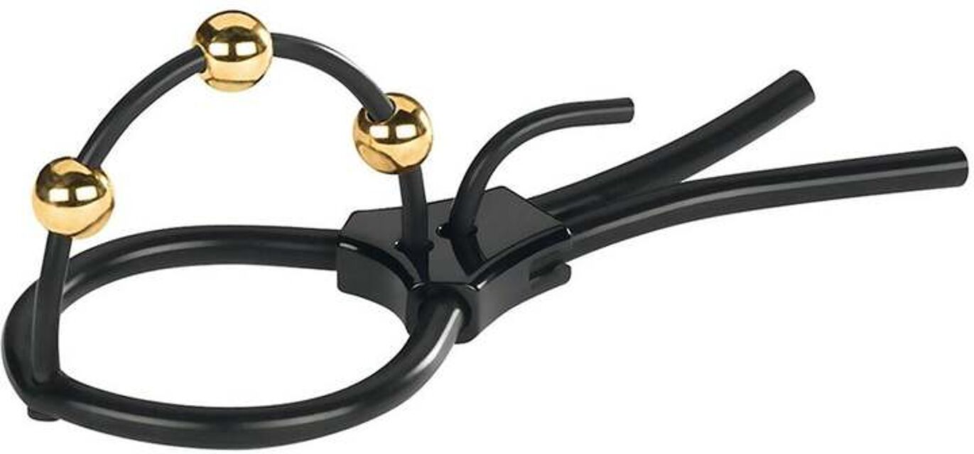 Anneau pour Gland E-Stim Pearly Pete Noir