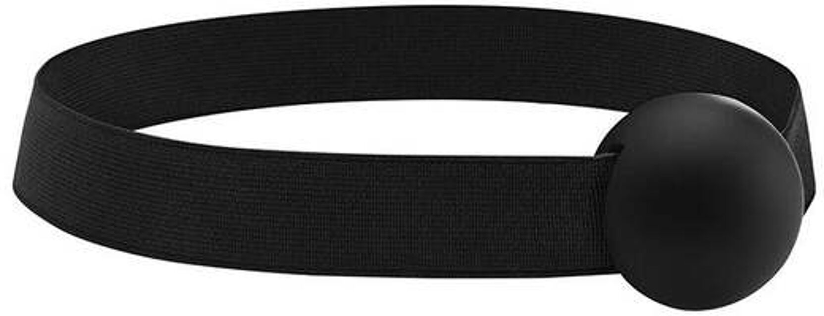 Bà¢illon Elastic Ball Gag Noir 2