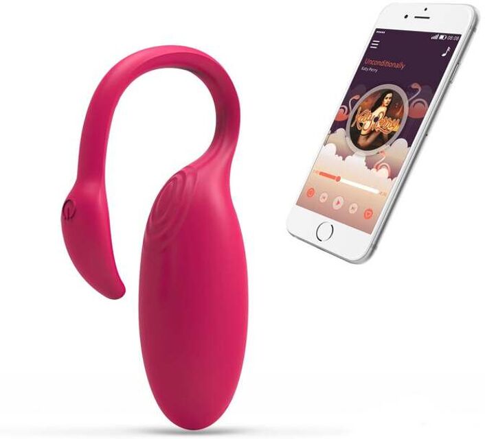 Oeuf Vibrant Connecté Flamingo Rose 9