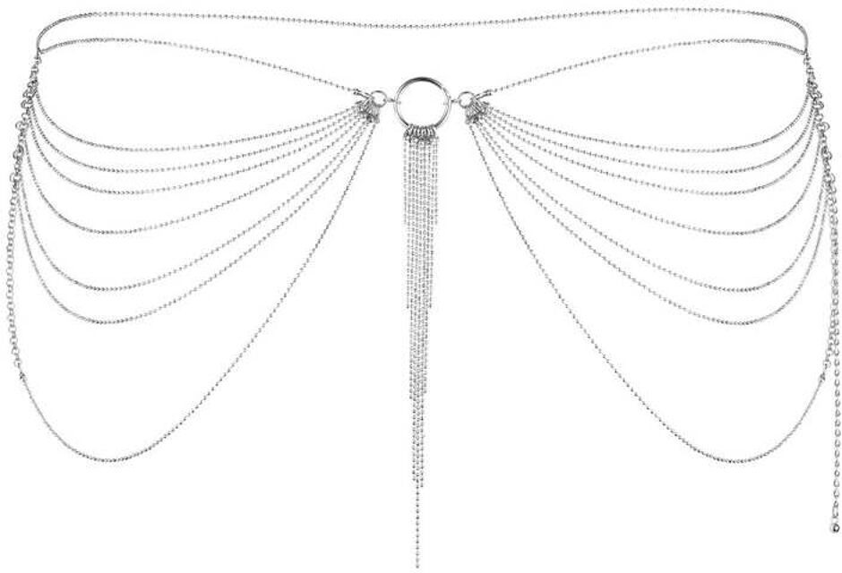 Tour de Taille Chaînettes Métalliques Magnifique Argent