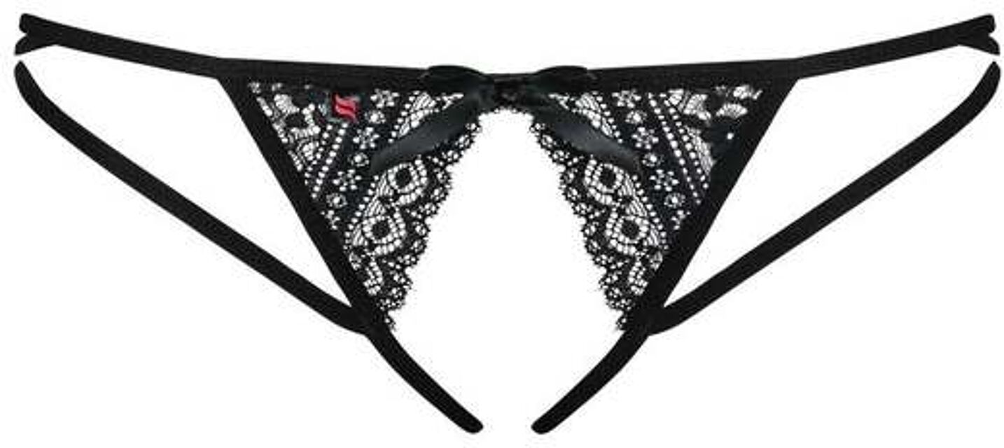 String ouvert Picantina noir Noir 2