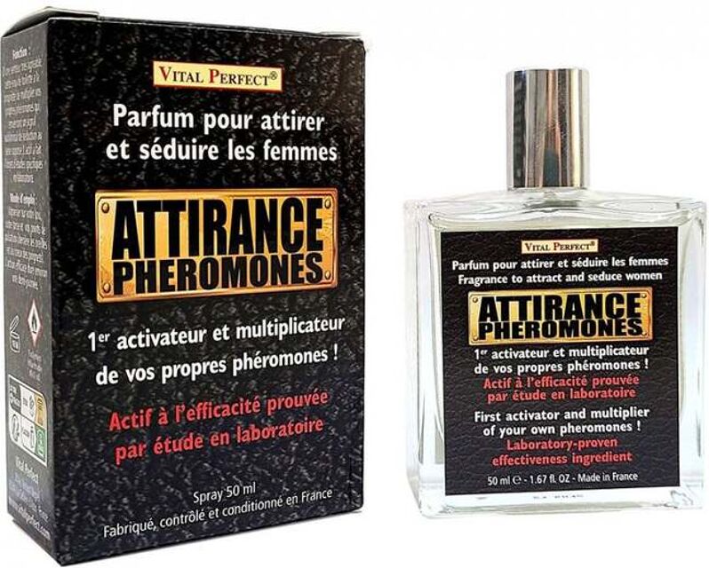 Parfum Attirance Phéromones pour Homme Noir