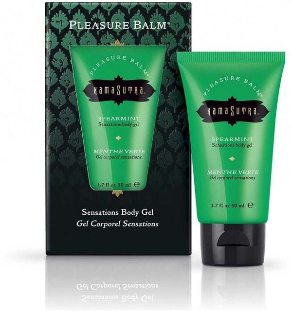 Gel corporel Pleasure Balm menthe verte 50 ml 2