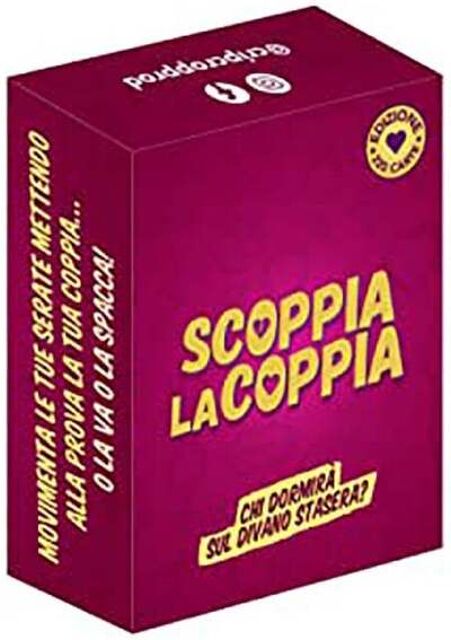 Jeu de Cartes Scoppia La Coppia (Italien)