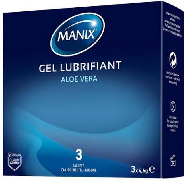 Lubrifiant Eau Aloe Vera 3 Dosettes