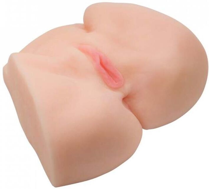 Masturbateur Réaliste Vagin & Anus Oxana Beige 3