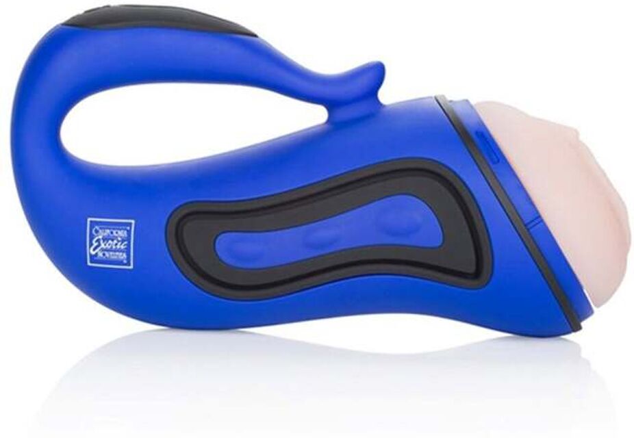 Masturbateur Vibrant Apollo Alpha Stroker 2 Bleu 2