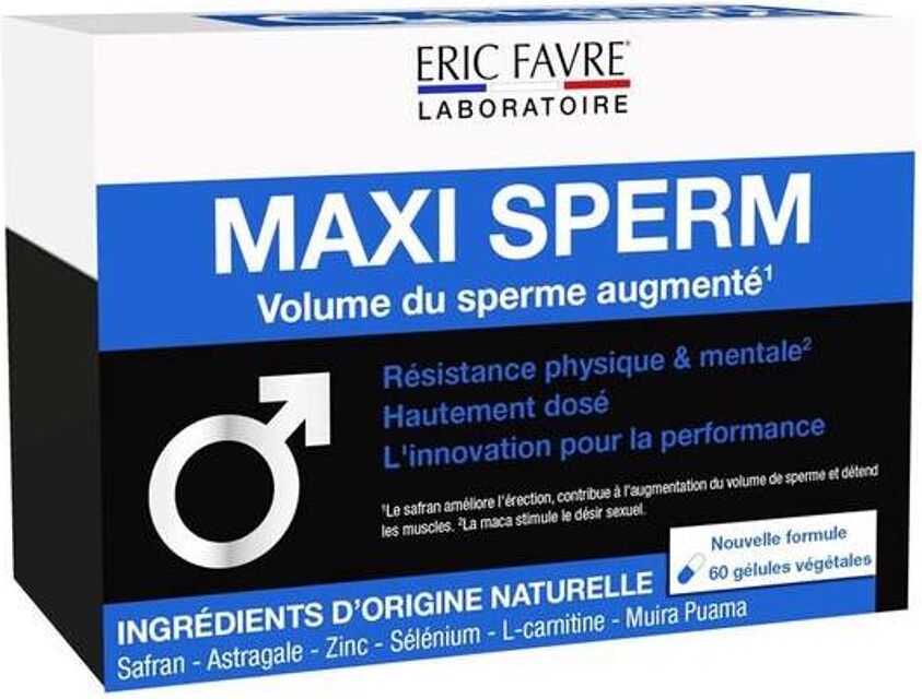 Maxi Sperm x60 Gélules