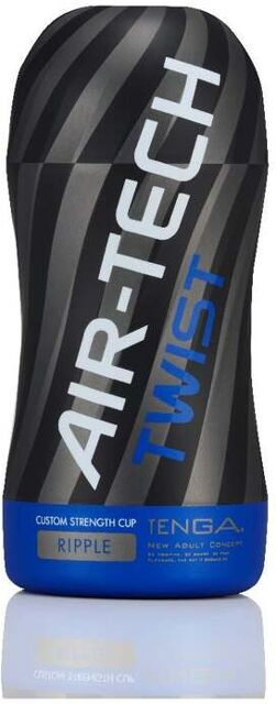 Masturbateur Air-Tech Twist Ripple Bleu