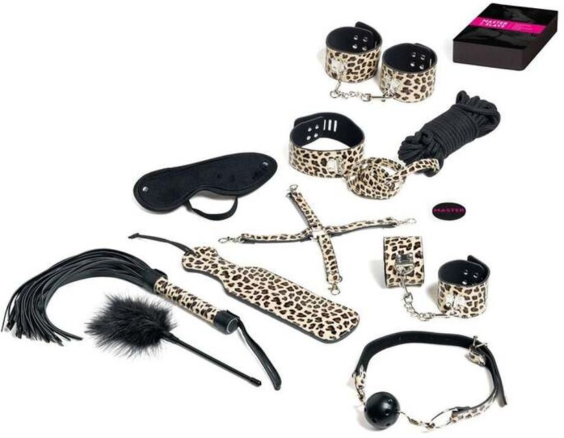 Jeu de Bondage Master & Slave Marron 5