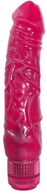 Vibromasseur Réaliste Jelly Boy Rose 2