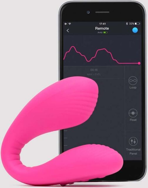 Vibromasseur Point G & Clitoris Connecté Dolce Rose 2