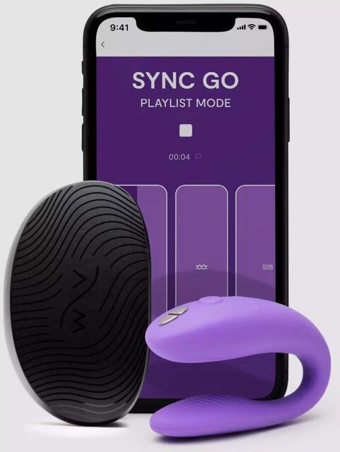 Stimulateur pour couple We-Sync Go Violet 3