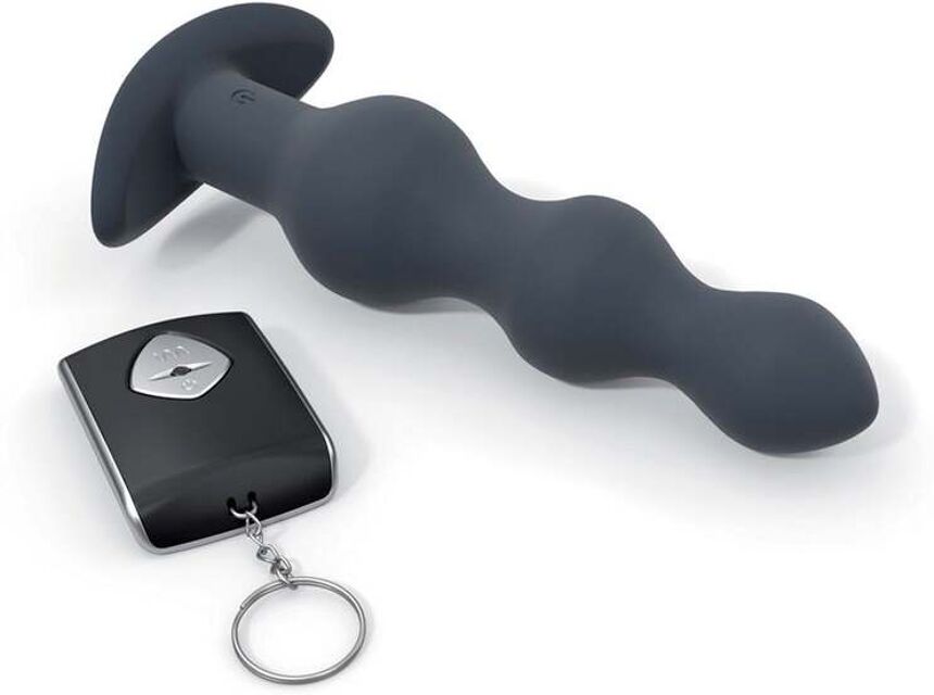 Chapelet Anal Télécommandé Deep Secret M Gris 2