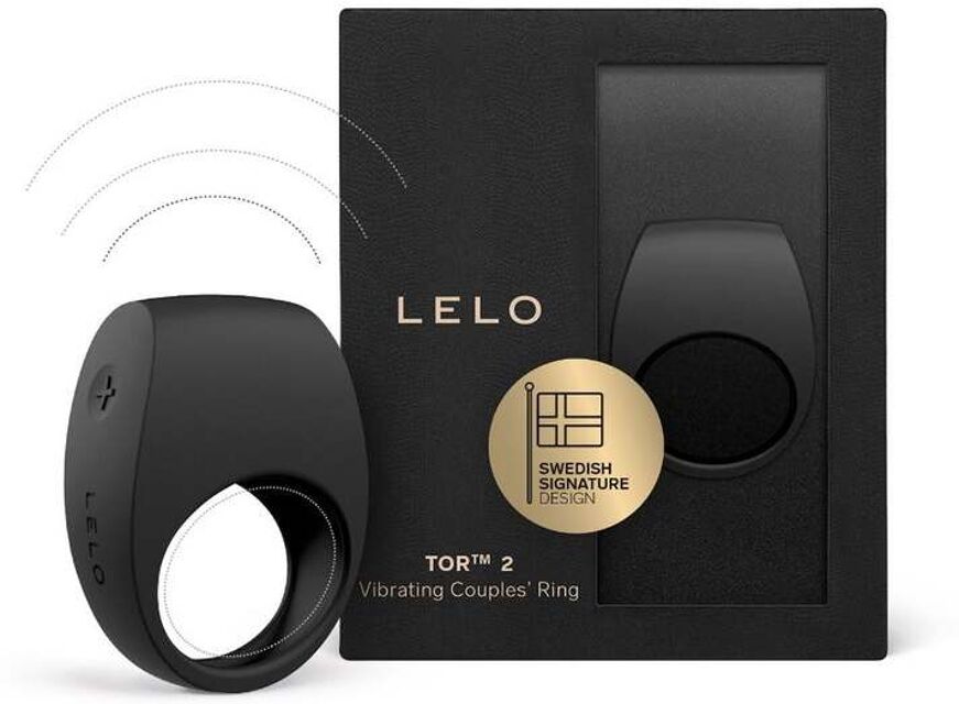 Anneau Vibrant Tor 2 noir Noir