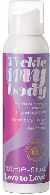 Mousse de Massage Crépitante Tickle My Body Fruit de la Passion 2