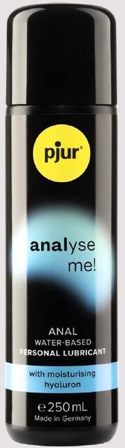 Lubrifiant Anal Eau ANALyse Me! 250 ml Bleu