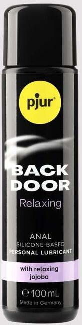 Lubrifiant Silicone Anal Back Door Relaxing 100 ml Noir 5