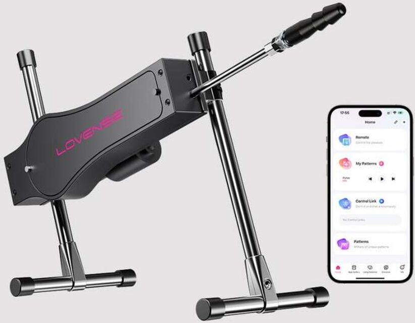 Sex Machine Connectée Vac-U-Lock Noir