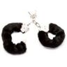 Lovehoney Menottes Fausse Fourrure Furry Handcuffs Noir