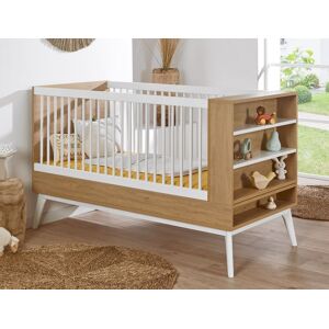 Chambrekids Lit bébé évolutif Chêne Vintage OCTAVE