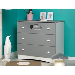 Chambrekids Commode bebe et enfant Altea Gris