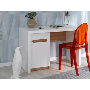 Chambrekids Bureau enfant avec caisson modulable Milo Blanc