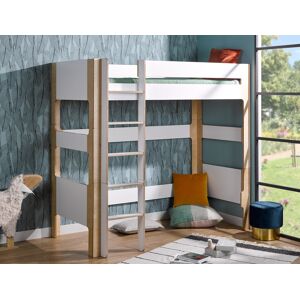 Chambrekids Lit mezzanine 90x190 Natura Blanc & Bouleau