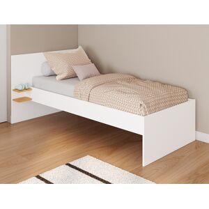 Chambrekids Lit 90x190 Blanc MILOR