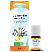 France Herboristerie HUILE ESSENTIELLE BIO AB Camomille Romaine – Phytofrance – 2 mL