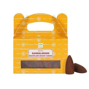 France Herboristerie BOIS DE SANTAL (sandalwood) encens 24 cônes d'encens à refoulement