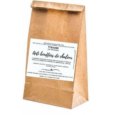 France Herboristerie TISANE "anti-bouffées" de chaleur paquet de 500g - Publicité France Herboristerie TISANE "anti-bouffées" de chaleur paquet de 500g - Publicité