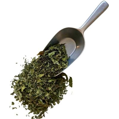 France Herboristerie Tisane Menthe Nahnah 250 GRS (Menthe Verte, Douce) feuille. Publicité France Herboristerie Tisane Menthe Nahnah 250 GRS (Menthe Verte, Douce) feuille. Publicité