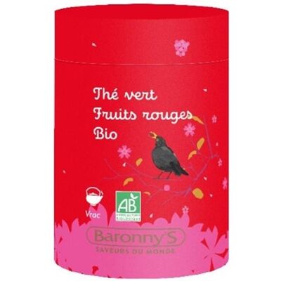 Baronny's Country Farm Infusettes Thé vert, Fruits rouges BIO - Barrony''s - Publicité Baronny's Country Farm Infusettes Thé vert, Fruits rouges BIO - Barrony''s - Publicité
